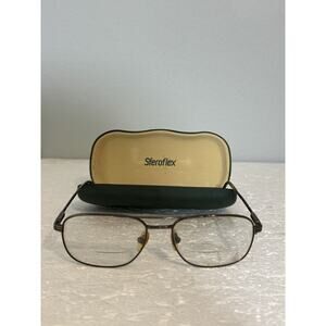 Sferoflex vintage Eyeglasses Aviator Frames Made In Italy